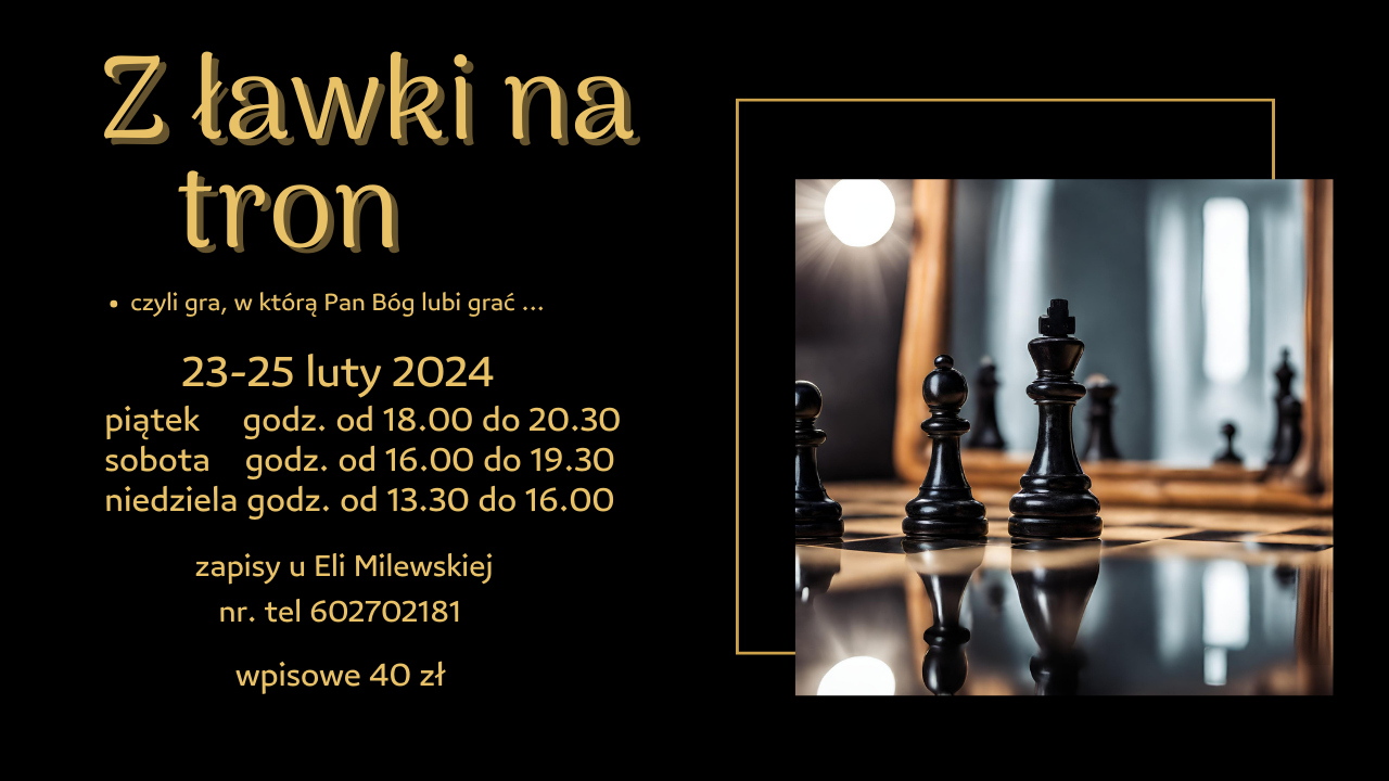 Warsztat: Z ławki na tron