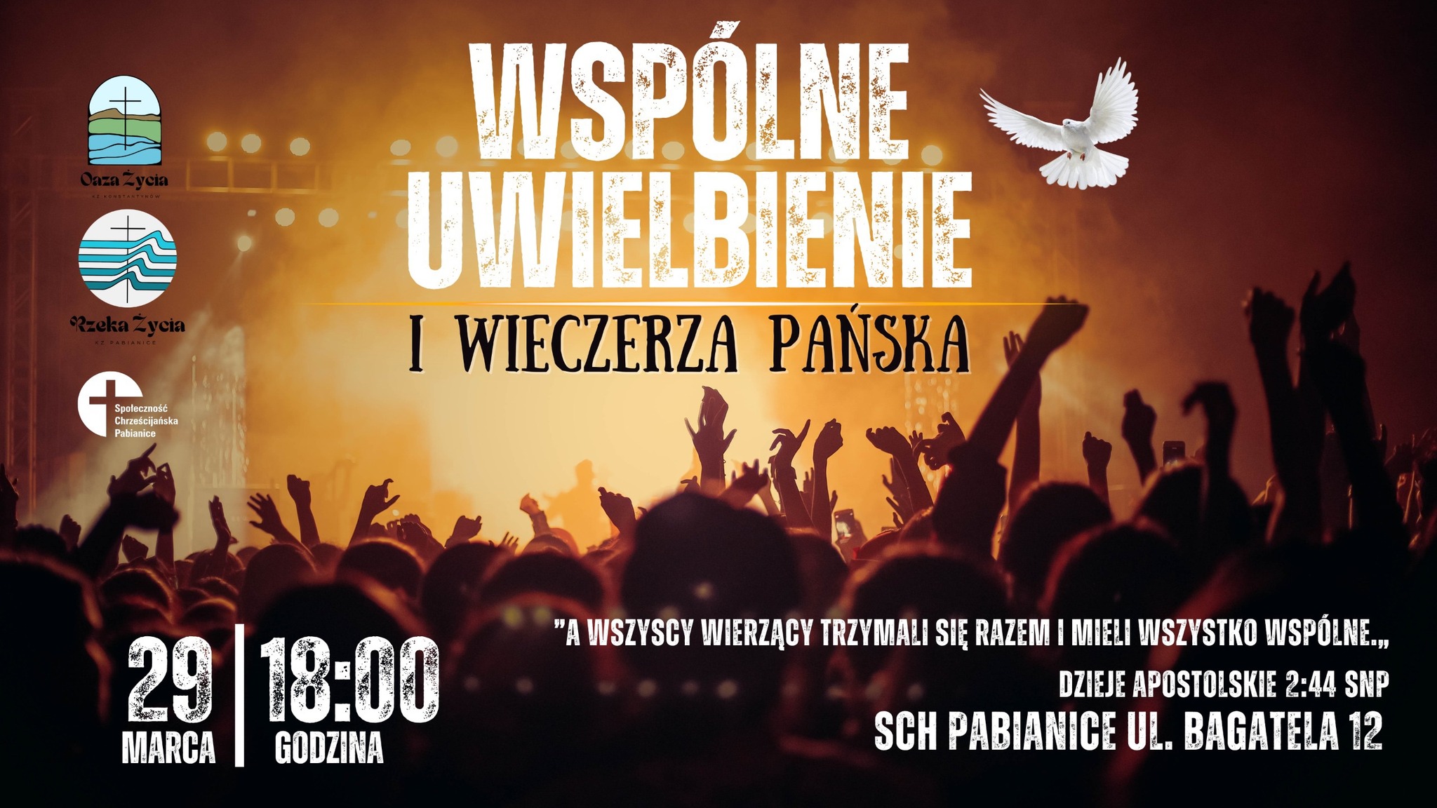 Wspólne Uwielbienie i Wieczerza