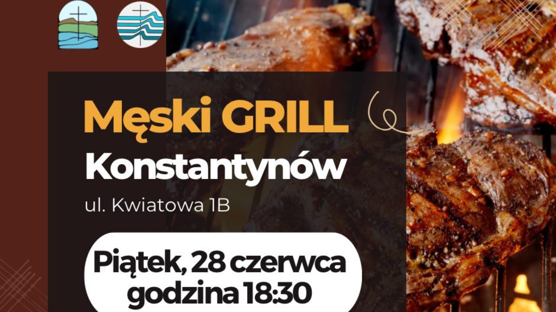 Męski grill