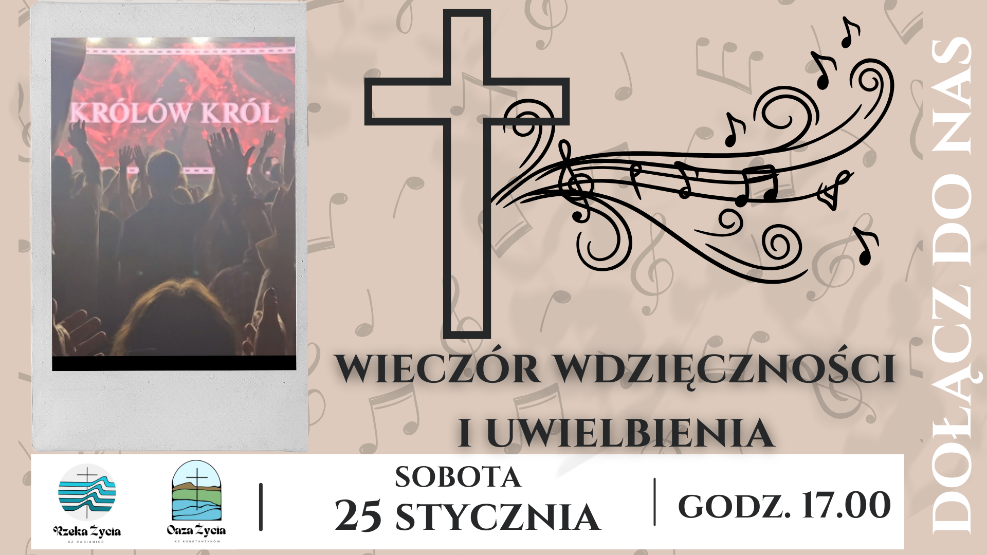 Wieczór wdzięczności uwielbienia