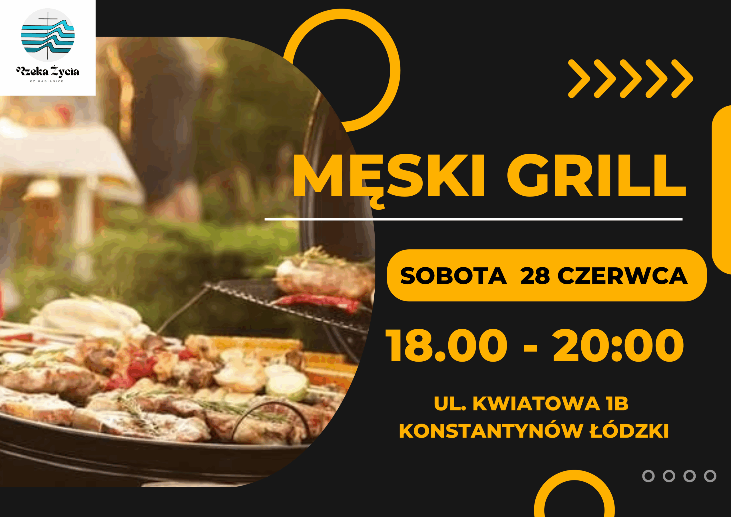Męski grill