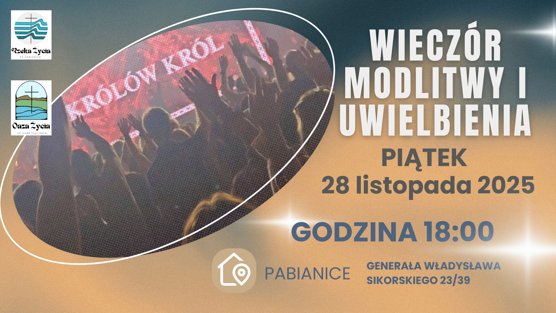 Wieczór uwielbienia i modlitwy